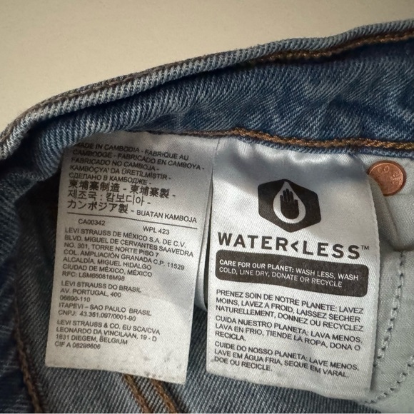 Levi's® Premium WEDGIE ICON FIT ANKLE Button Fly WOMEN'S JEANS size 26 - Picture 3 of 13